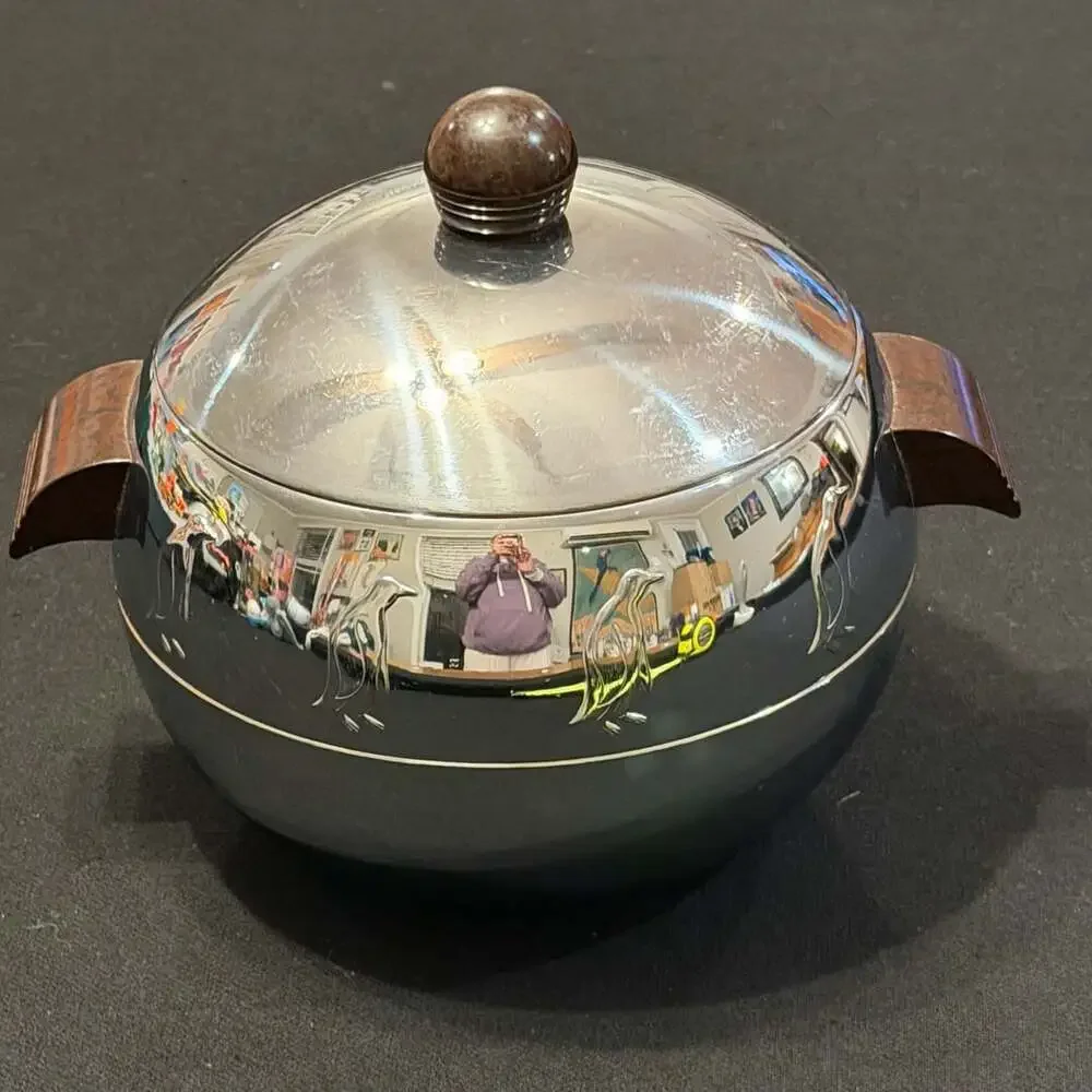 Vintage West Bend Penguin Hot Cold Server Ice Bucket